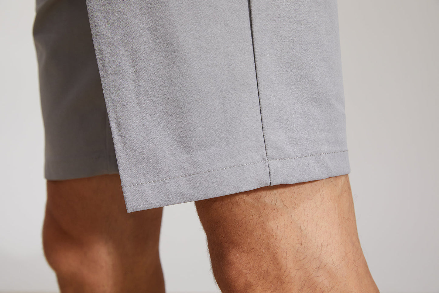(ISP04GY) Anti-wrinkle Slim-Fit Shorts